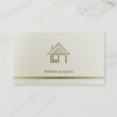 Architect | Beroepsbeoefenaars Visitekaartje (Voorkant)