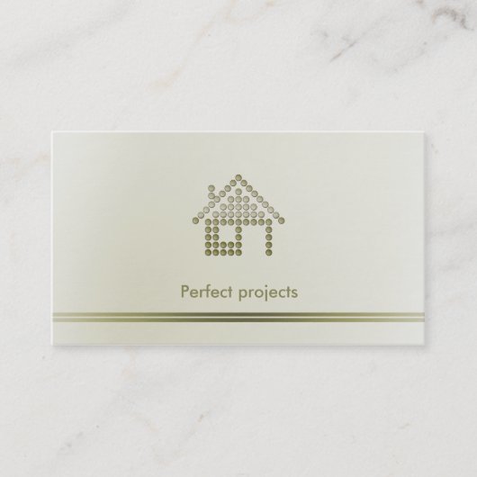 Architect | Beroepsbeoefenaars Visitekaartje (Voorkant)