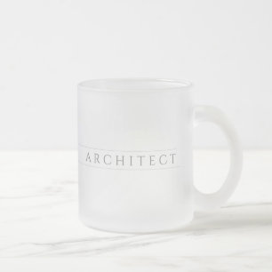 ARCHITECT Bevroren Glas Mok / Grijs