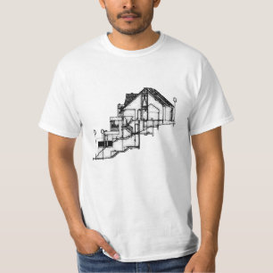 architect bij ontwerp van shirt
