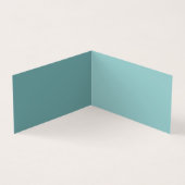 Architect Blauw Modern Eenvoudig Minimaal Visiteka Visitekaartje (Binnen)