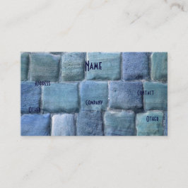 Architect Blue Sandstone I Visitekaartje