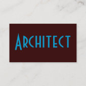 Architect Blue Sandstone Visitekaartje (Achterkant)