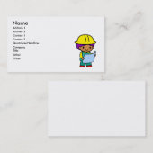 Architect Boy Visitekaartje (Voorkant / Achterkant)