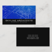 Architect, Builder, algemene contractant Visitekaartje (Voorkant / Achterkant)