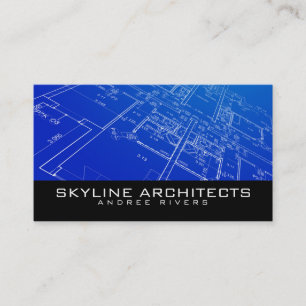 Architect, Builder, algemene contractant Visitekaartje