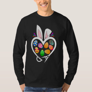 Architect Bunny Heart Easter Easter Rabbit Easter  T-shirt