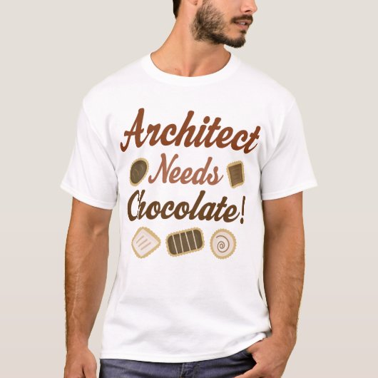Architect Chocolate T-shirt (Voorkant)