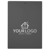 Architect Company Business Logo Kantoor Branded Klembord (Achterkant)