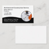 Architect Construction Services Visitekaartjes (Voorkant / Achterkant)