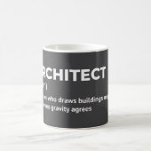 Architect Definitie Cadeaobeker Koffiemok (Center)