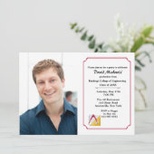 Architect en Engineering Photo Afstuderen nodigt u Kaart (Staand voorkant)