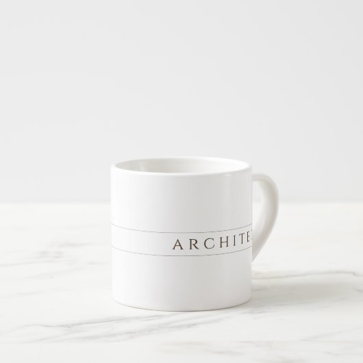 ARCHITECT Espresso Cup / Sepia Espresso Kop (Voorkant rechts)