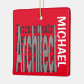 Architect Extraordinaire CUSTOM Keramisch Ornament (Links)