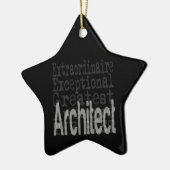 Architect Extraordinaire Keramisch Ornament (Links)