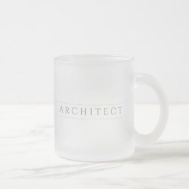 ARCHITECT Frosted Glass Mok / Grijs