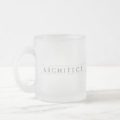 ARCHITECT Frosted Glass Mok / Sepia (Links)