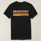 ARCHITECT Funny Job Title Profession Birthday Work T-shirt (Design voorkant)
