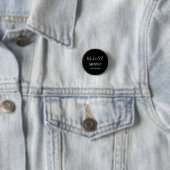 ARCHITECT Gepersonaliseerde Geschenken Klassiek Zw Ronde Button 3,2 Cm (In situ)