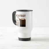 Architect Gift (Funny) Reisbeker (Voorkant links)