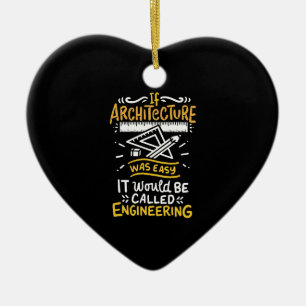 Architect Gifts Keramisch Ornament