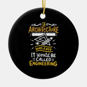 Architect Gifts Keramisch Ornament