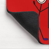 Architect Gifts—Stick Person Design Muismat (Hoek)