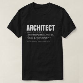 ARCHITECT grappige definitie T-shirt