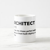 Architect - Grappige taakdefinitie Koffiemok (Center)