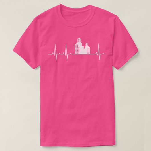 Architect Hartslag Huizen 1 T-shirt (Design voorkant)