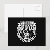 Architect -Het Is Een Soort Plezier Om Het Onmogel Briefkaart (Voorkant / Achterkant)