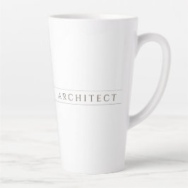 ARCHITECT Hoge Latte Mok / Sepia
