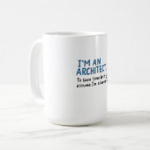 Architect - Ik ben architect Koffiemok (Voorkant links)