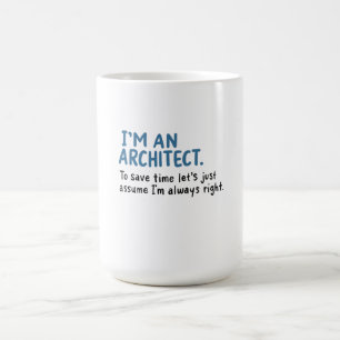 Architect - Ik ben architect Koffiemok