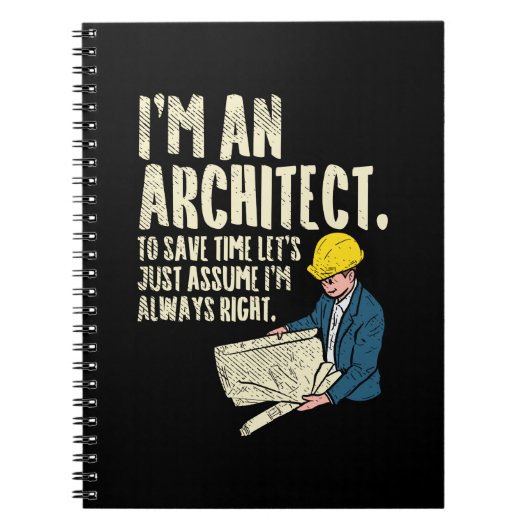 Architect - Ik ben architect Notitieboek (Voorkant)