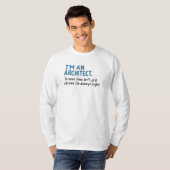 Architect - Ik Ben Een Architect T-shirt (Voorkant volledig)
