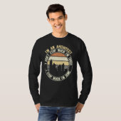 Architect Ik Stop Niet Als Ik Klaar Ben Uitsprake T-shirt (Voorkant volledig)