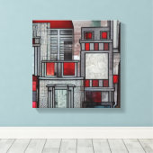 Architect Impressions Canvas Afdruk (Insitu (Houten vloer))