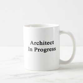 Architect in uitvoering koffiemok