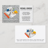 Architect Ingenieur | Bouw | Staal Visitekaartje (Voorkant / Achterkant)