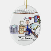 Architect/ingenieur - Mannelijk Keramisch Ornament (Rechts)