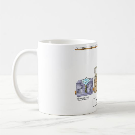 Architect - Ingenieur, Vrouw Koffiemok (Links)