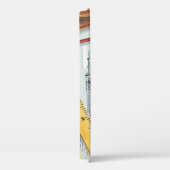 Architect Ingenieur Watercolor Monogram Case-Mate iPhone Case (Achterkant / Rechts)