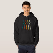 Architect Kompas Constructie Blauwdruk Plan Arch Hoodie (Voorkant volledig)