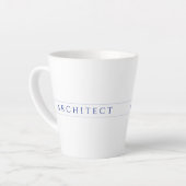 ARCHITECT Latte Mok / Marineblauw (Linkerhoek)