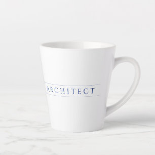 ARCHITECT Latte Mok / Marineblauw