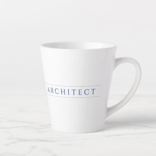 ARCHITECT Latte Mok / Marineblauw (Rechts)