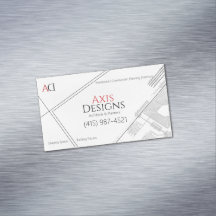 Architect Minimalist Blauw Print Wit