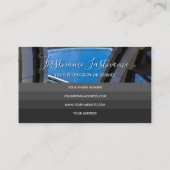 Architect modern kantoor witte gevel visitekaartje (Achterkant)