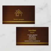 Architect | Modern Visitekaartje (Voorkant / Achterkant)